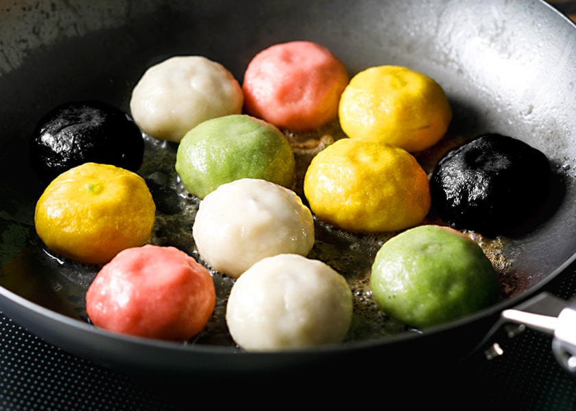 五色のまる餃子