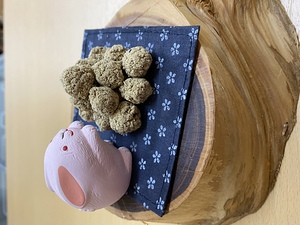 お灸でお月見団子風に作ってみました🎑